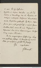 Nachlass Franz Steindachner, Brief von Ferdinand Krauss an Franz Steindachner (18.02.1878), Inv.Nr. 278.03, Seite 3